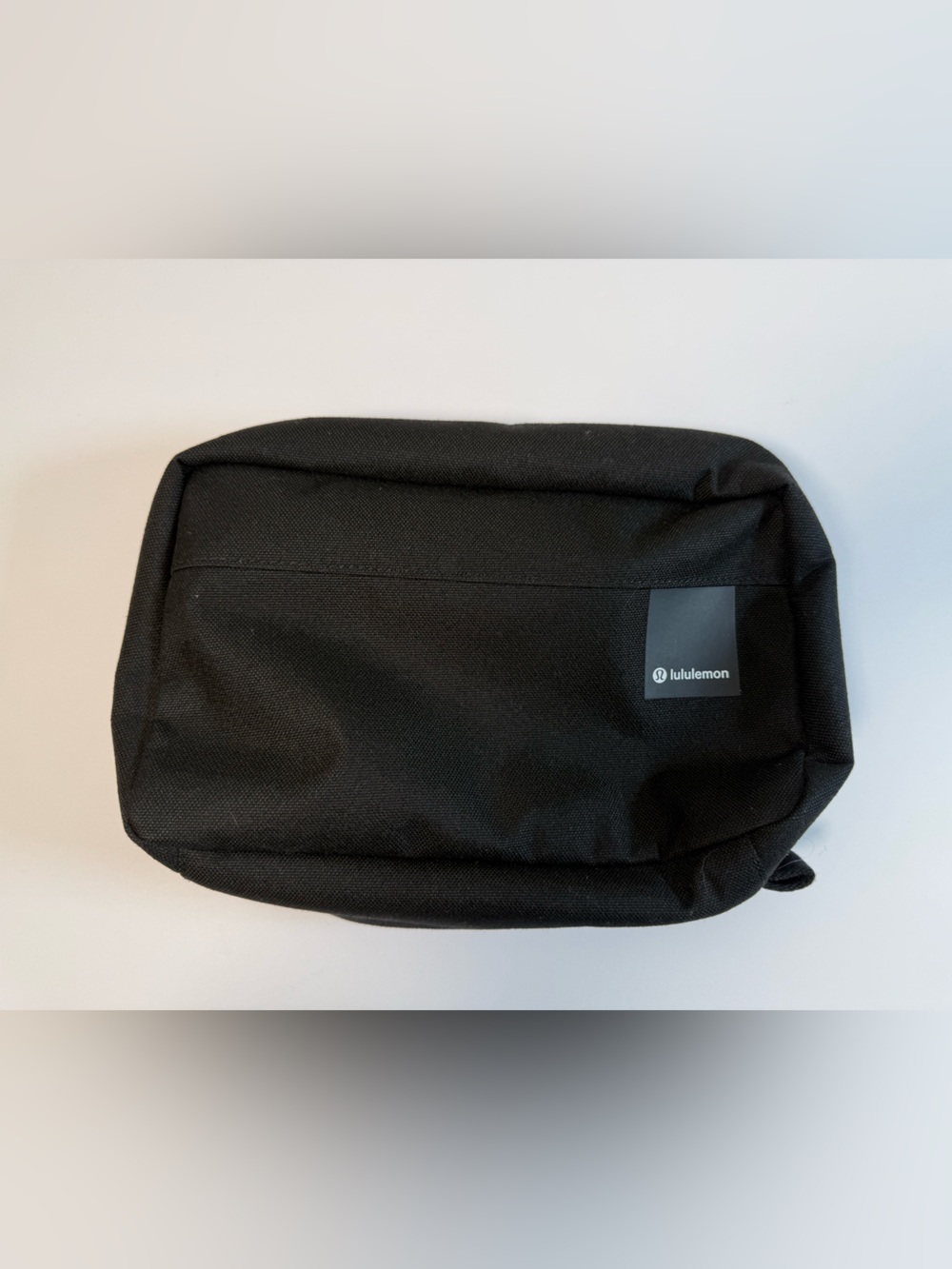 Lululemon Black Travel Toiletry Bag Organizer Zip Case Pouch Unisex